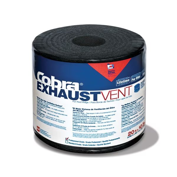 Roll Shngl Vnt Gun Nl20', Gaf, Mfr#: CGRV10520